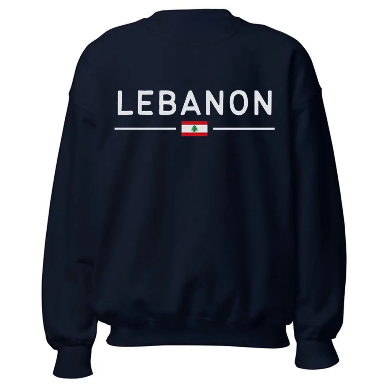 Sweatshirts Lebanon Shirt Lebanese Flag Unisex Sweatshirt Lebanese Flag Hoodie Beirut Crewneck Winter Sweatshirt