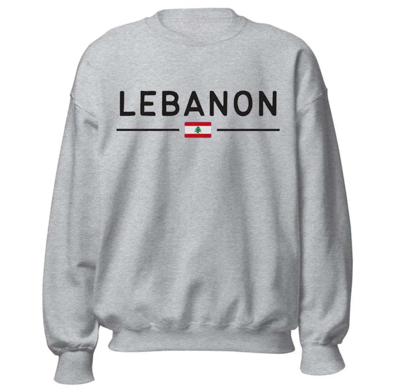 Sweatshirts Lebanon Shirt Lebanese Flag Unisex Sweatshirt Lebanese Flag Hoodie Beirut Crewneck Winter Sweatshirt